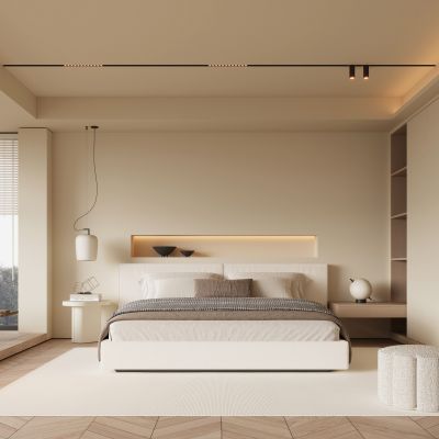 现代中古风卧室