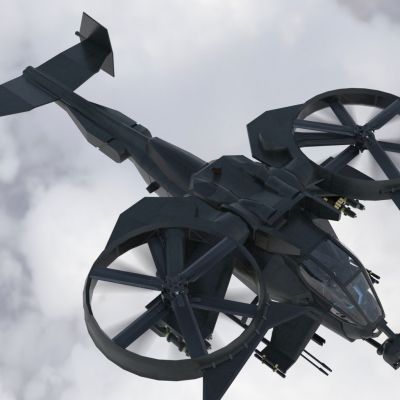 卡佰索阿凡达毒蝎直升机战斗飞机