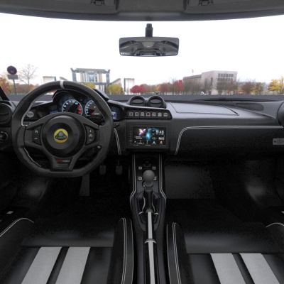 路特斯EvoraGT430超级跑车汽车带内饰