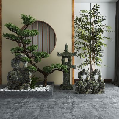 新中式园林景观园艺小品