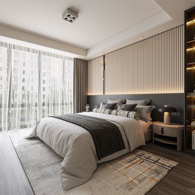 现代卧室