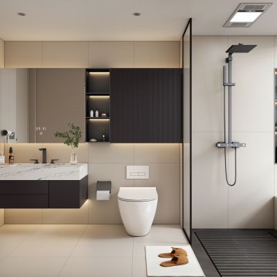 现代简约卫生间