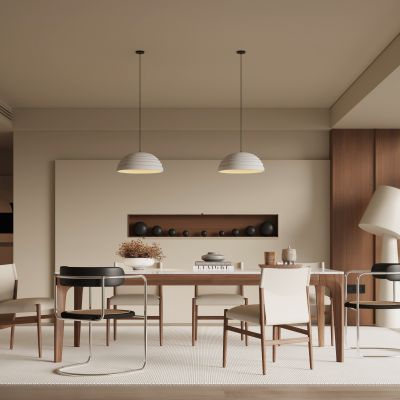 现代中古风餐厅