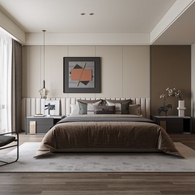 现代卧室