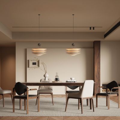 现代中古风餐厅