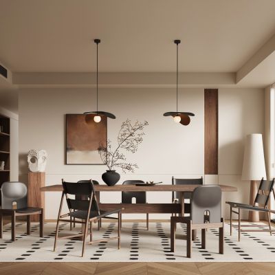 现代中古风餐厅