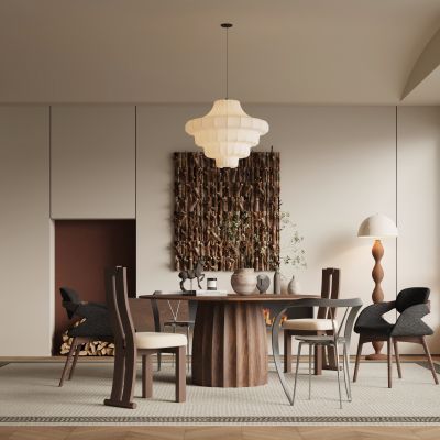 现代中古风餐厅