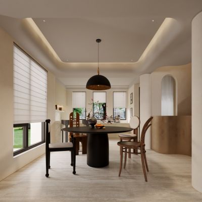 现代中古客餐厅