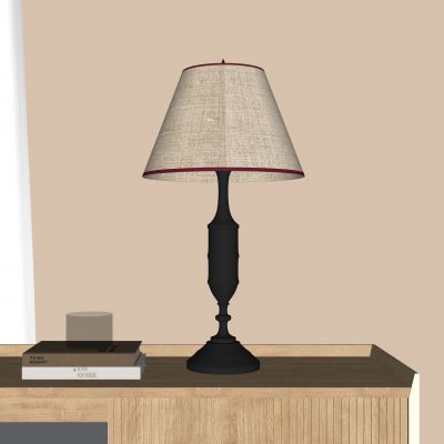 侘寂中古风台灯