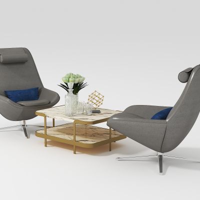 现代休闲桌椅组合