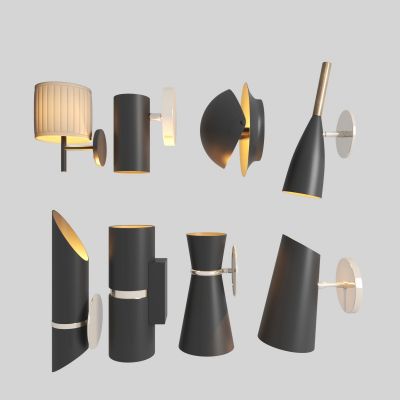 现代壁灯组合