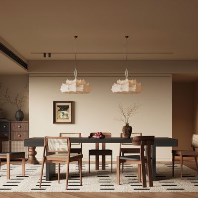 现代中古风餐厅