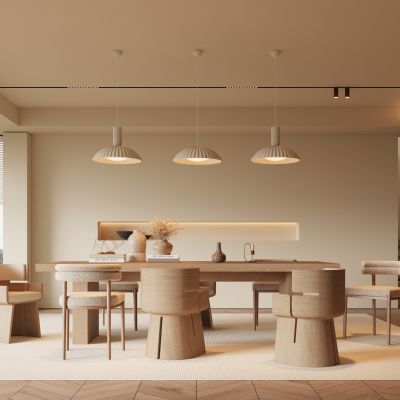 现代中古风餐厅