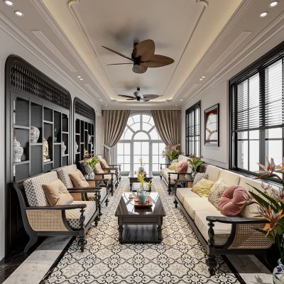 东南亚客餐厅厨房