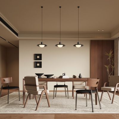 现代中古风餐厅