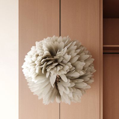 灯具 灯 吊灯 装饰灯 羽毛灯