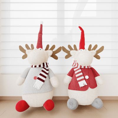 玩偶 玩具 潮玩 圣诞节小鹿