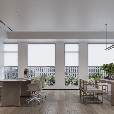 新中式董事长办公室