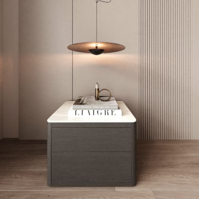 床头柜 矮柜 边柜 吊灯