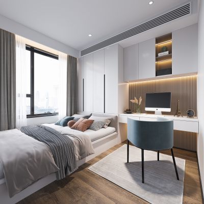 现代榻榻米卧室