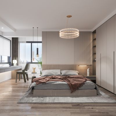 现代卧室