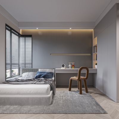 现代卧室