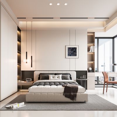 现代卧室