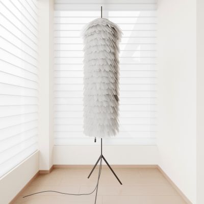 灯具 灯 落地灯 装饰灯 羽毛灯
