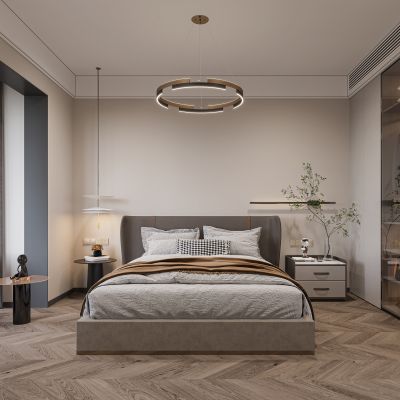 现代卧室