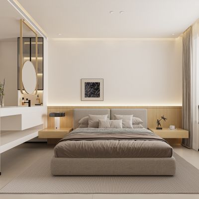 现代卧室
