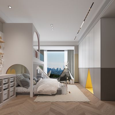 现代儿童房