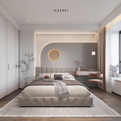现代卧室