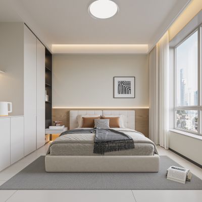 现代卧室