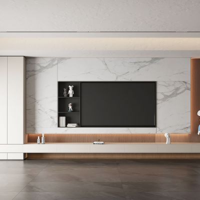 现代电视背景 电视墙 客厅