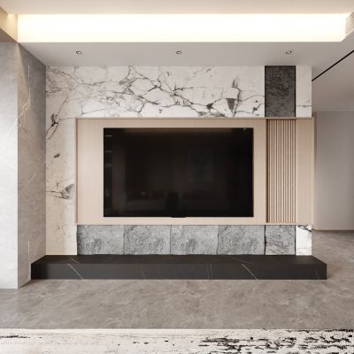 客厅 电视背景墙 电视柜
