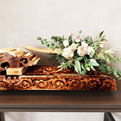 饰品摆件 室内装饰 花卉 中式摆件