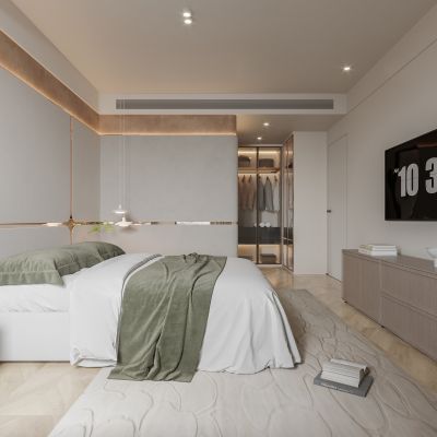 现代卧室