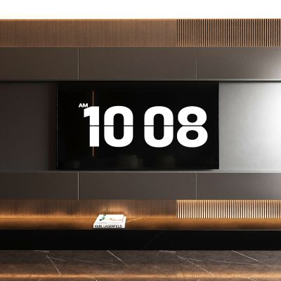 电视背景墙 电视柜 电视机