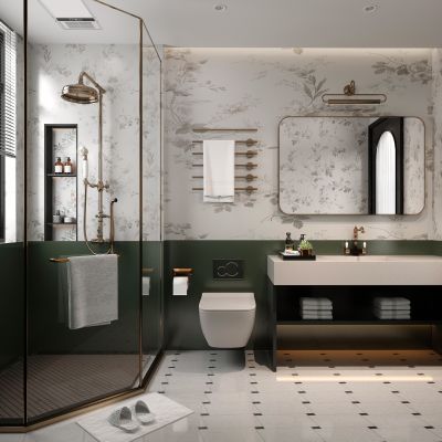 法式复古卫生间