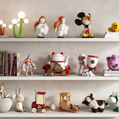 儿童饰品摆件 书籍 玩偶 玩具