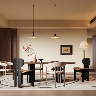 现代中古风餐厅