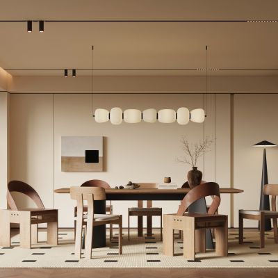 现代中古风餐厅