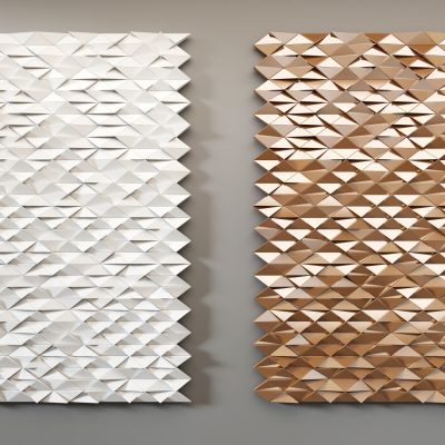 墙面立体造型板组合背景墙板护墙板