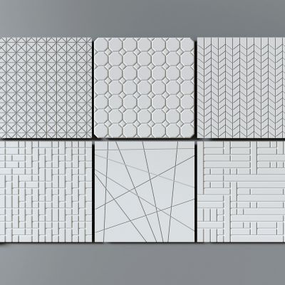 墙面立体造型板组合背景墙板护墙板