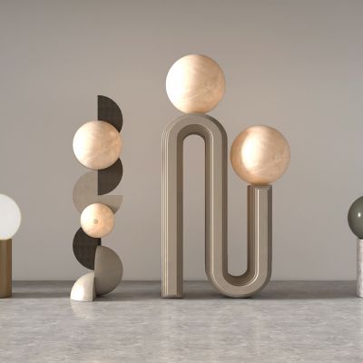 简约落地灯不锈钢铁艺布艺现代落中式欧式地灯