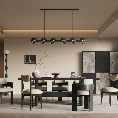 现代中古风餐厅