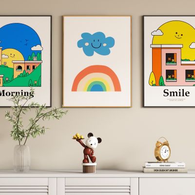 现代艺术 简约 抽象装饰画 挂画