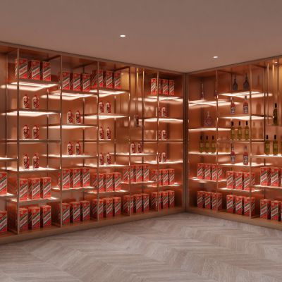 不锈钢实木白酒窖冷藏室恒温室恒温柜展示柜冷藏柜白酒酒窖