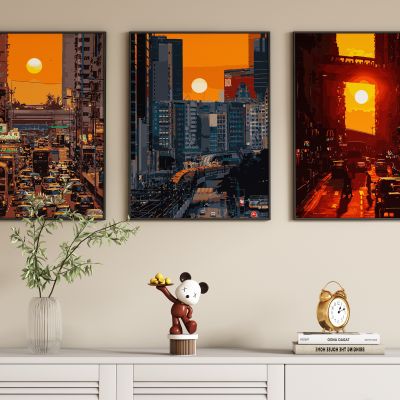 现代装饰画挂画