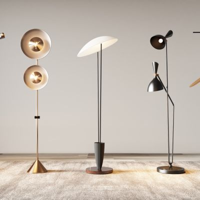 简约落地灯不锈钢铁艺布艺现代落中式欧式地灯